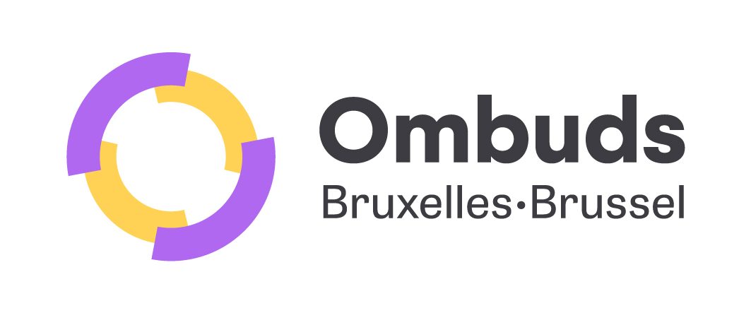 Bouton accueil - logo Ombuds Bruxelles - Brussel